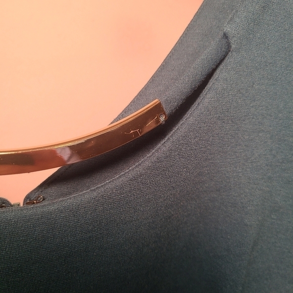 Laundry by Design Fitted Mini Dress Green 3/4 Sleeve, Size 6 - Picture 8 of 8